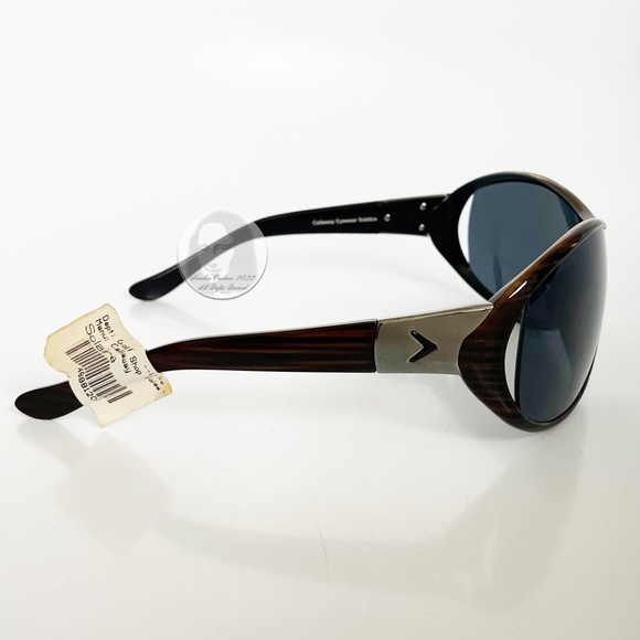 Callaway Womens Solaire Solstice Sunglasses Wood Frame Neox Lenses NIB NOS NWT main image 8